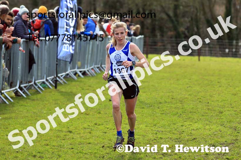 Senior Womens 2022 CAU Inter Counties Cross Country, Prestwold Hall, Loughborough.  Photo: David T. Hewitson/Sports for All Pics